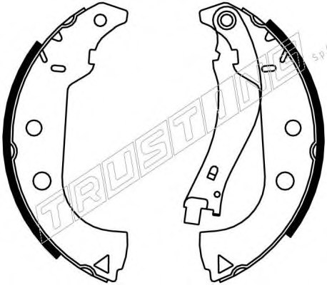 TRUSTING 7399 Brake Shoe Set